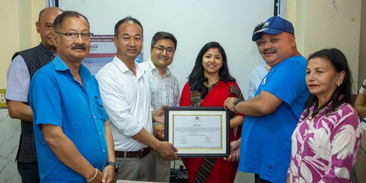 Artificial Groundwater Recharge System Officially Handed Over