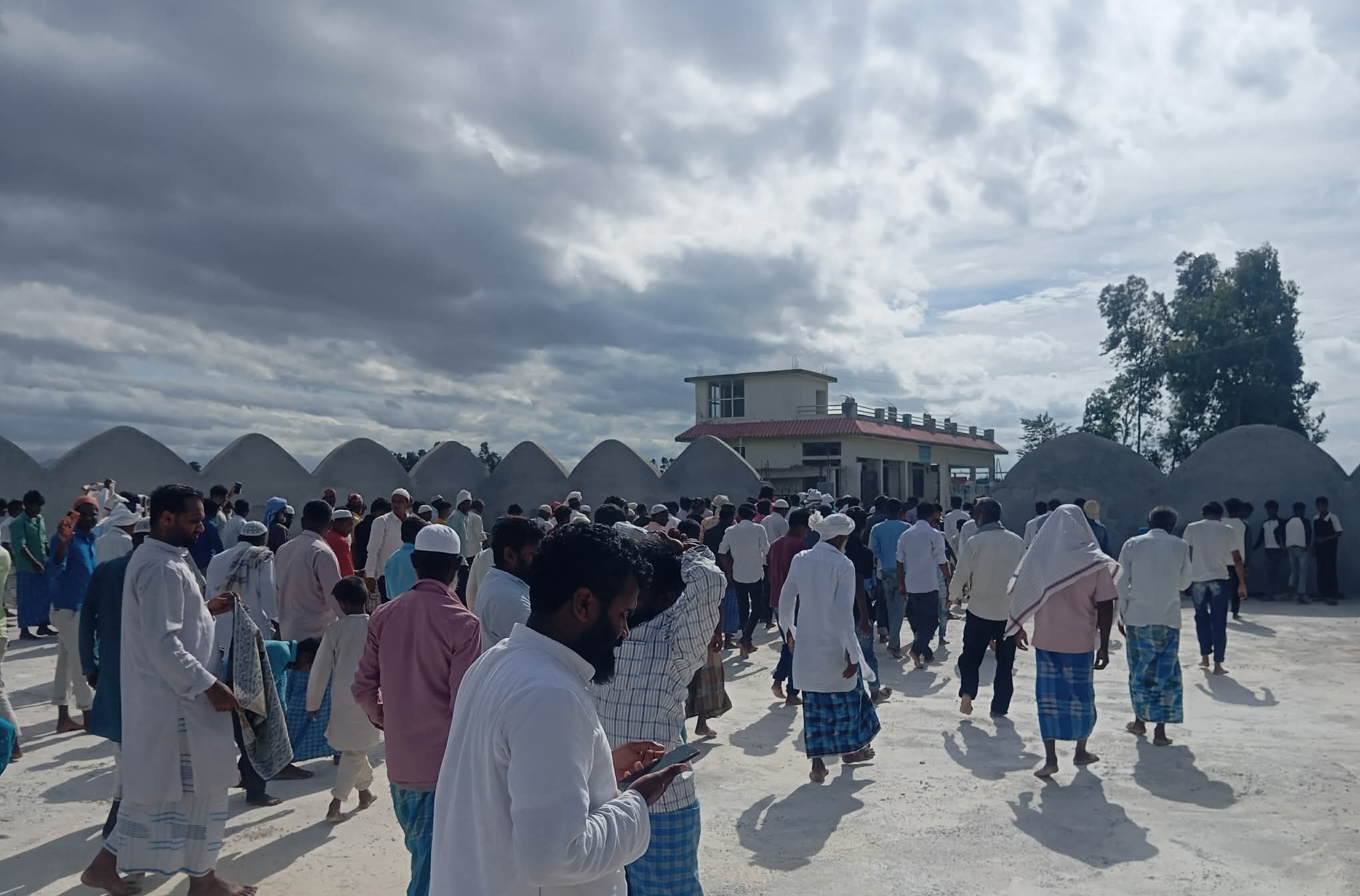 मुस्लिम समुदायले वर्षाका लागि गरे प्रार्थना